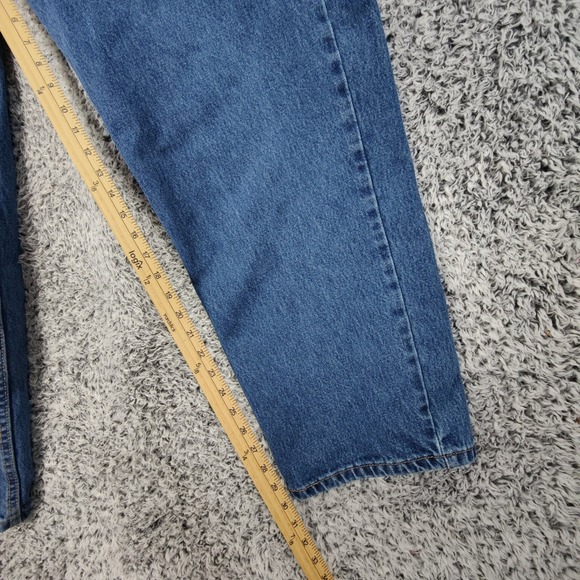 Levi's Mens 90s Normcore 550 Relaxed Fit Jeans 48x32 Blue Medium Wash Denim - Picture 3 of 16